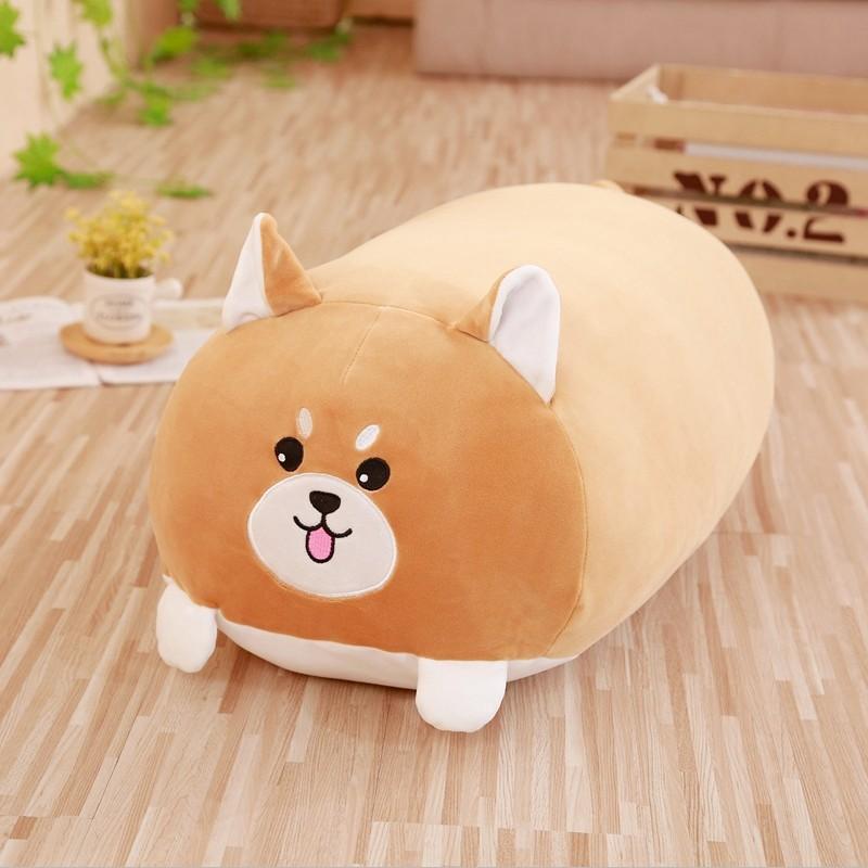 Soft Animal Cartoon Pillow Cushion Cute Fat Dog Cat Penguin Pig Frog Plush Toy Stuffed Lovely Kids Birthyday Gift