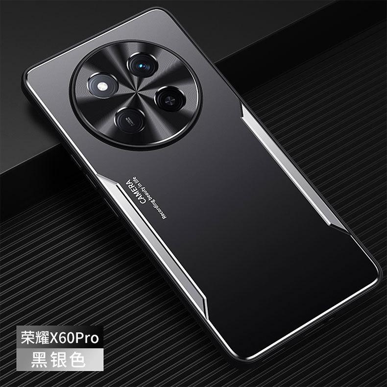 Applicable to Huawei Honor X70 metal blade mobile phone case Honor X60Pro matte Honor X9D anti-drop protective case