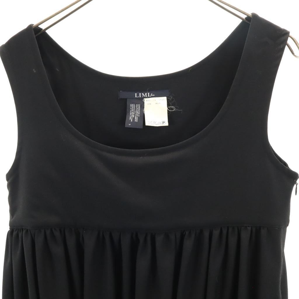 LIMI Feu Made In Japan Wool No Sleeve One Piece S Black Women Used