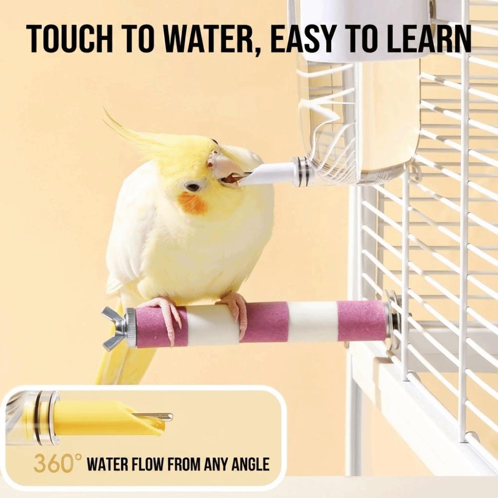 350ml Parrot Water Dispenser No Drip Bird Water Dispenser Bird Water Bottle  Parrot
