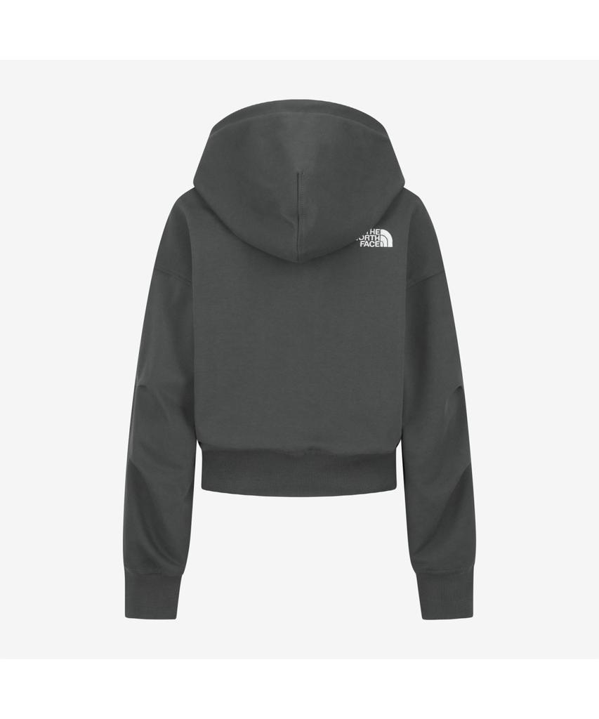 The North Face Nj5Js01L White Label Wl Zip-Up Hoodie Charcoal Grey