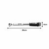 TONE Preset Torque Wrench (Direct Set, Compact Head Type), T3MN50CH-QL, 9.5mm (3/8") Drive, Black, 50N?m