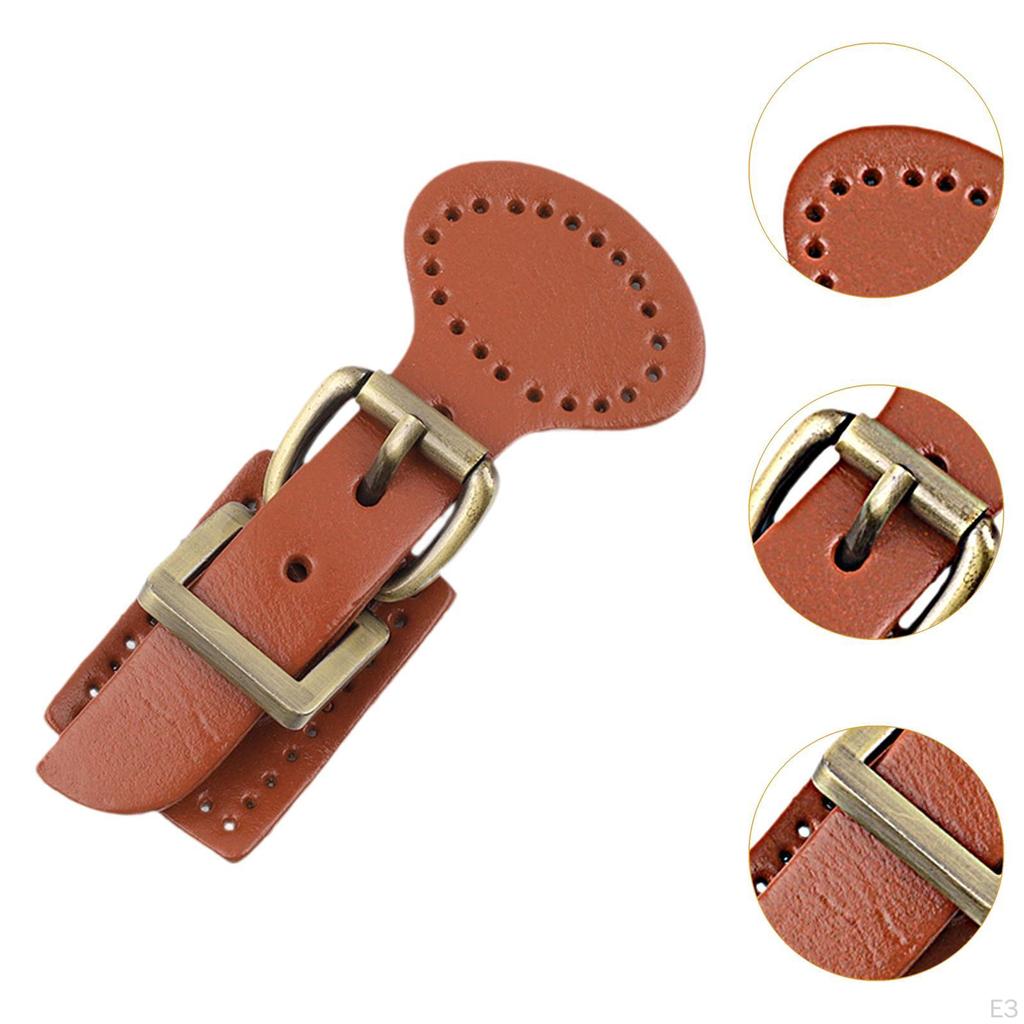 Bag Buckle Lock Clasp Easy To Use Versatile Handbag Purse Fastener for