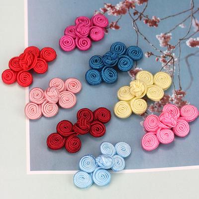 10 Pairs Retro Handmade Chinese Closure Buttons Knot Fastener for Sewing