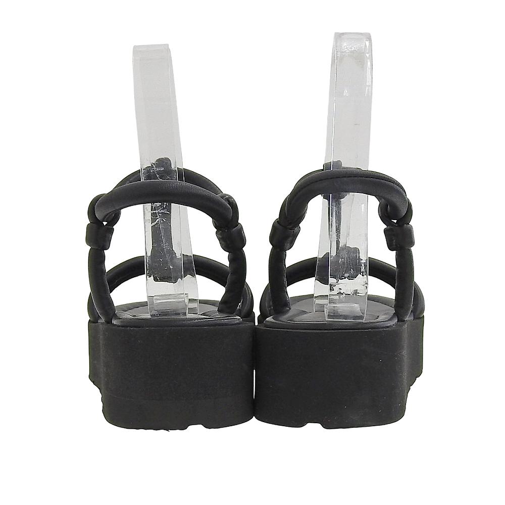 Gianvito Rossi MARINE NAPPA Sandals Women's Black Size 38 G32246 Shoes 38 blackUsed