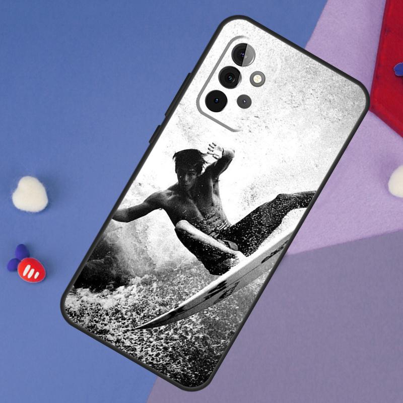 Surfer Surf Hang Loose Shak Case For Samsung Galaxy A13 A16 A26 A36 A56 A06 A55 A35 A15 A54 A34 A14 A53 A12 A22 A32 A52