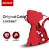 Original Cable Lockout Industrial Equipment Electrical Valve Shutdown Lock Universal Cable Safety LOTO 4