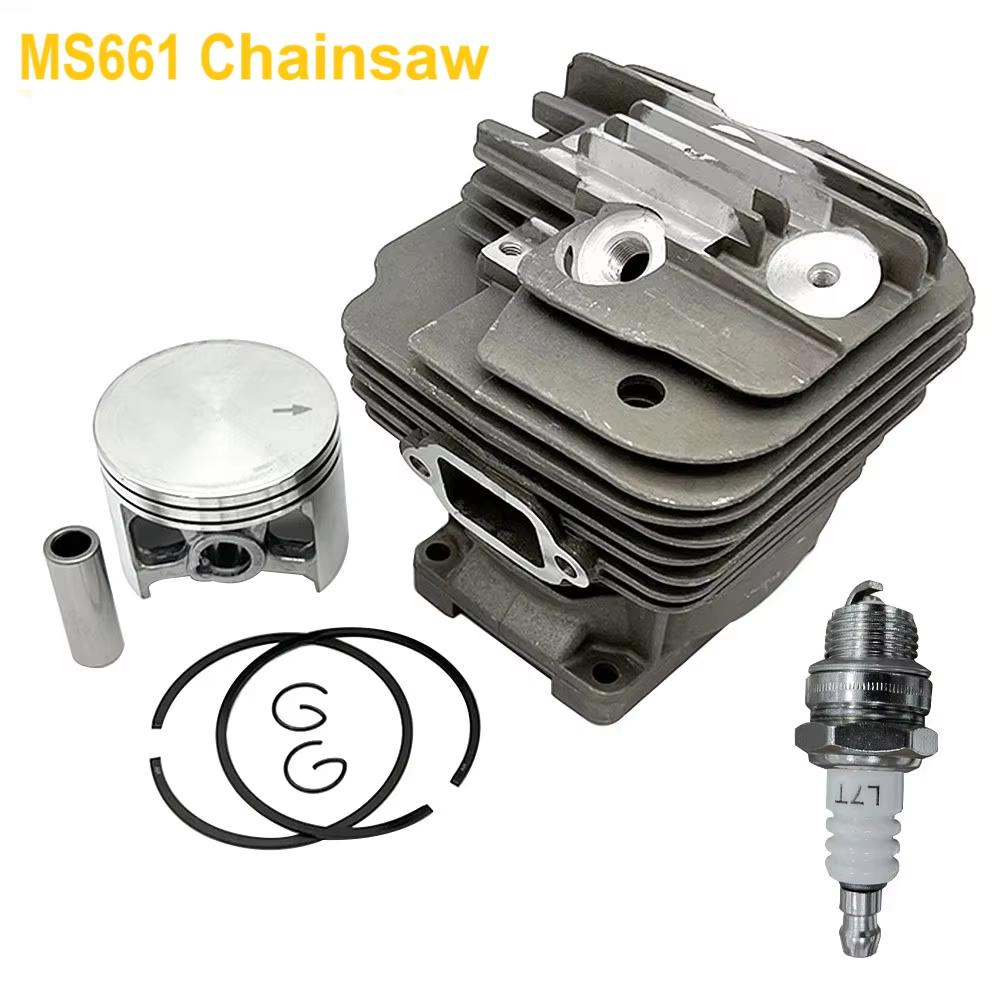 56mm Big Bore Cylinder Piston Crankshaft Bearing Gaskets Kit Fit For Stihl MS661 MS661C-M RZ Chainsaw Engine Rebuild Parts