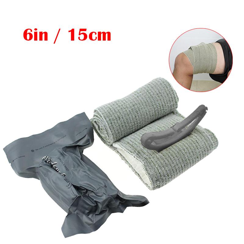 Bandage Trauma Kit Emergency Compression Tourniquet Medical Dressing Sterile Roll Bandage High Elastic First-aid Outdoor Use