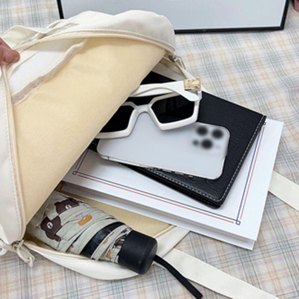 JK Transparent Japanese Shoulder Bag Doll Display Student School Bag Cute Crossbody Bag  Girl/Boy