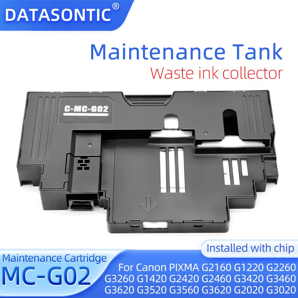 MC-G02 Vedlikeholdsboks med Chip for Canon G1922 G2920 G2923 G2960 G2962 G3920 Vedlikeholdsboks 1 stk 5 stk