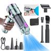 Handheld Brushless Motor Car Vacuum Cleaner with LCD Display, Suction, and Blower