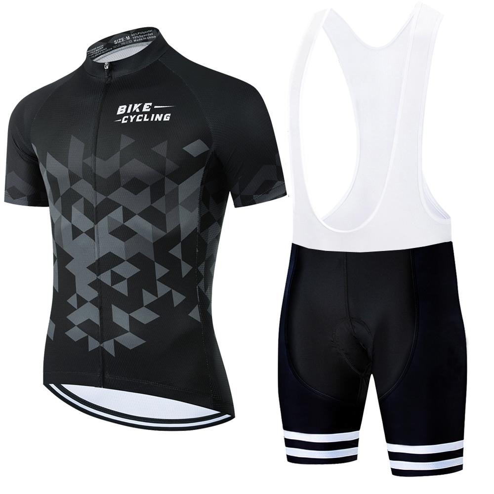 2026 Summer Breathable Bicycle Sports Set Bicycle Shorts Suitable for Men's Fast Drying Road Cycling Mountain Bike Sportswear