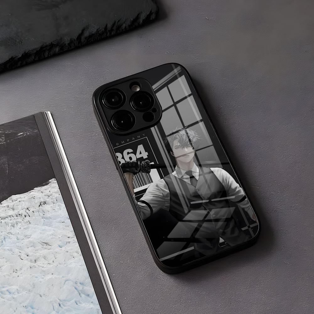Omniscient R-Reader V-Viewpoint Orv Phone Case For IPhone 17 Air 16 E Pro Max 15 14 13 Mini 12 Pro 11 Max Plus Black Glass Cover