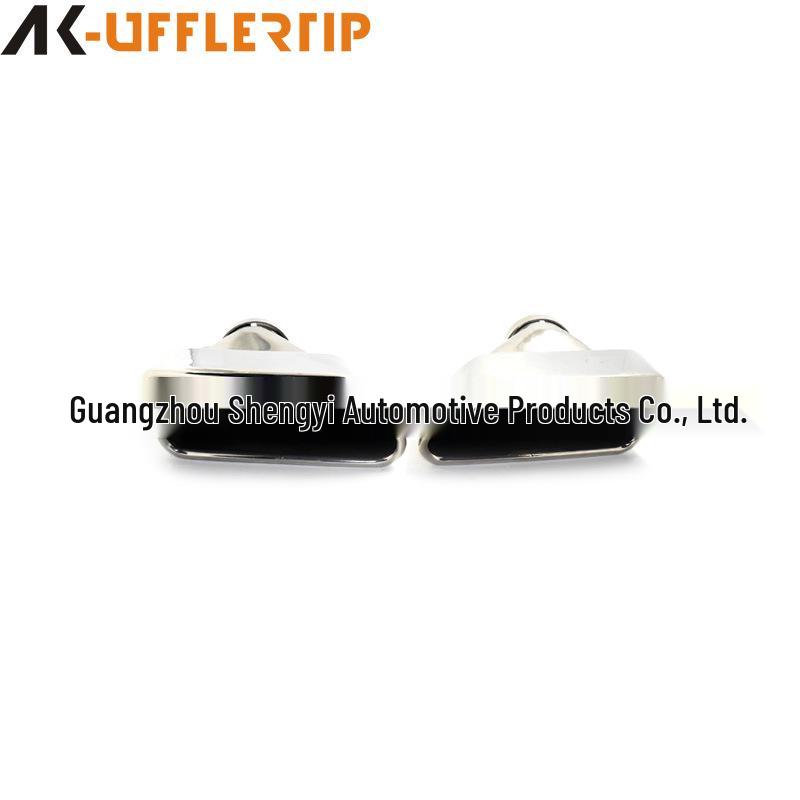 BMW 5 Series Modified Exhaust Pipe: Square Tailpipe for 535 GT550 640 - Double-Sided Original