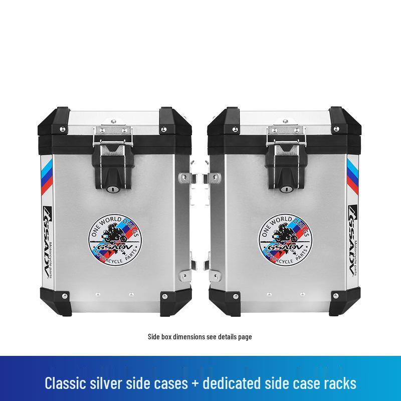 GSADV Aluminum Alloy Guard Bar Bumper for BMW S1000XR Side Box and Trunk Modifications.