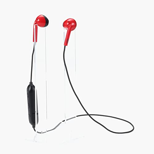 JVC Kenwood HA-F15BT-RB Wireless Earphones Bluetooth Open Air Open Type Remote Control Compact Lightweight Red Black Dynamic