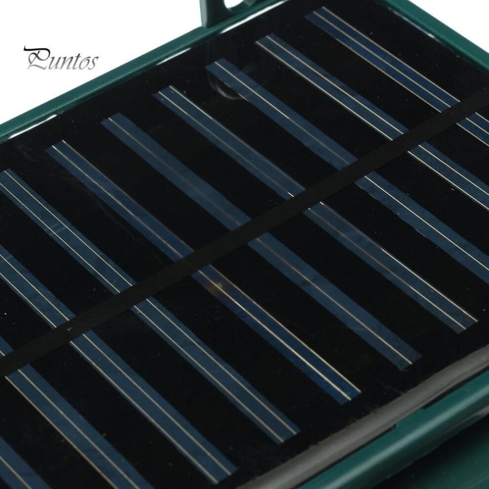 (verde) Spaventatore repellente repellente per animali ad ultrasuoni per esterni ad energia solare