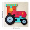 1pc 10.7cm Colorful 3D Puzzles for Kids Cartoon Animals Jigsaw Puzzle Games Children Educational Wooden Toys