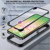 360 Protection Case For Samsung Galaxy A56 5G Transparent TPU Cover For Smaung A56 A36 A26 A16 Screen Protector Shockproof Case