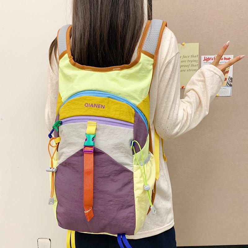 Women's Lightweight Mountaineering and Travel Backpack for Climbing, Hiking, and Cycling