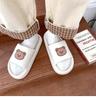 Frauen Männer Sommer Hausschuhe Sandalen Strand Slides Flip-Flops Cartoon Bär Dicken Sohlen Jungen Mädchen Unisex Badezimmer Schuhe