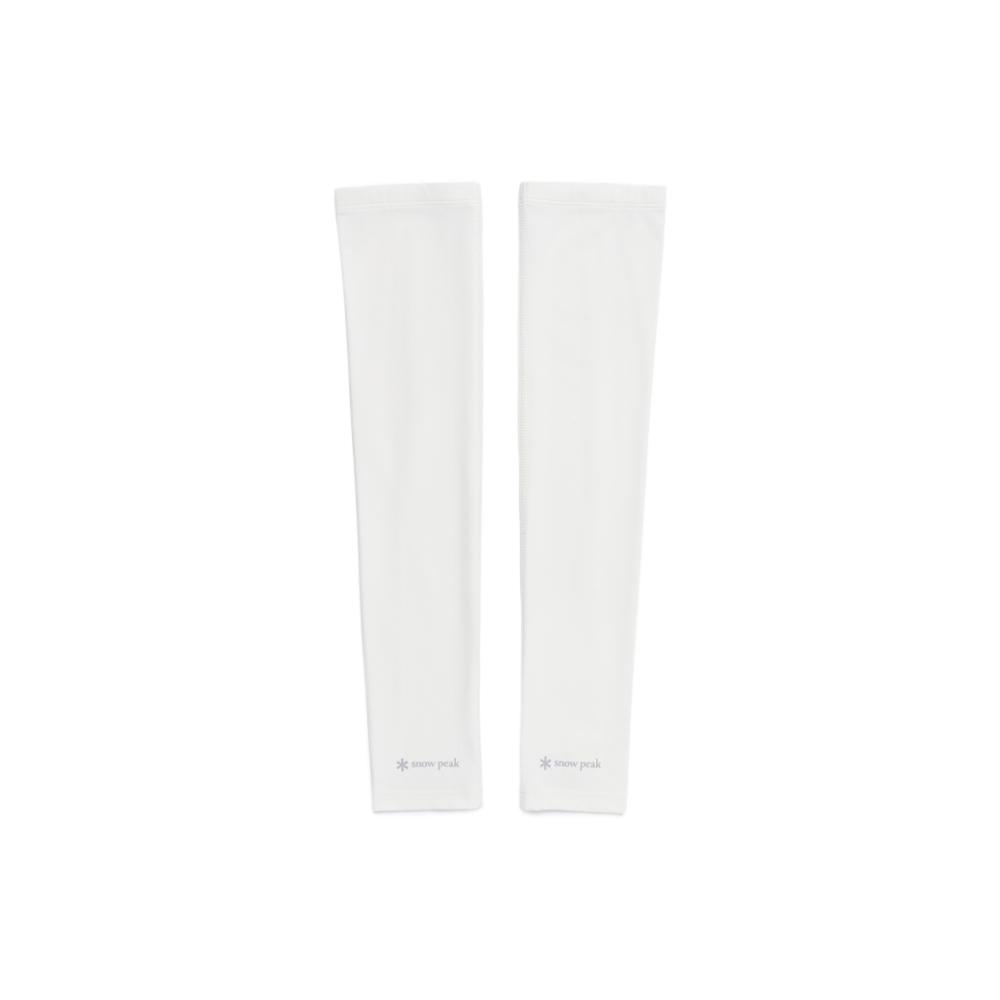 SNOWPEAK UV Protection Ultra-cooling Arm Sleeves White (S26ZUTSU62)