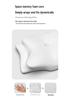 Butterfly-Shaped Memory Foam Neck Pillow: Ergonomic Zoned Support for Supine and Side Sleep Positions