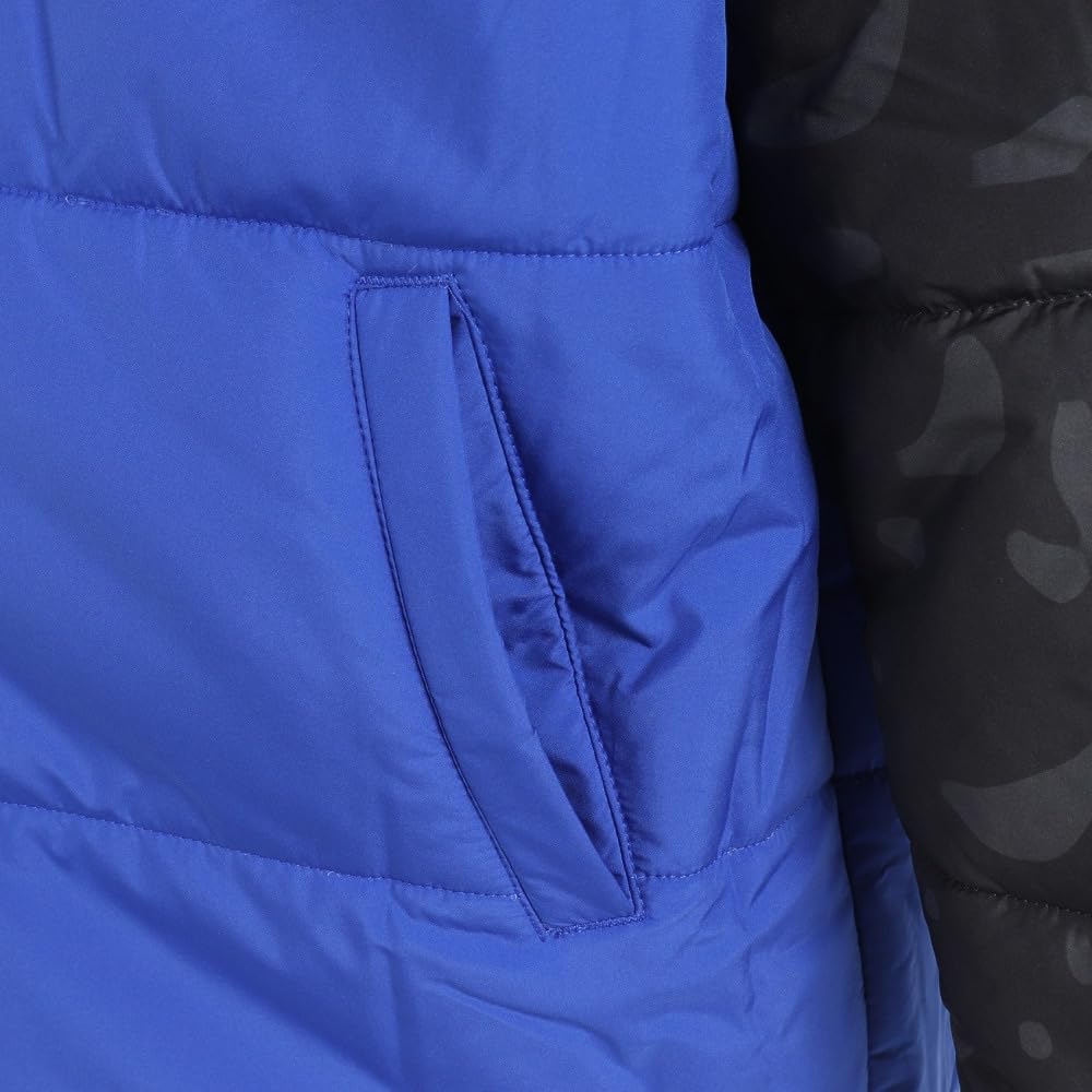 adidas colorblock padded jacket