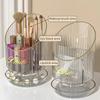 360 ° drehbarer Make-up-Pinselhalter, luxuriöser Kosmetik-Organizer, Lippenstift-/Augenbrauenstifthalter, Lidschatten-Aufbewahrungsbox