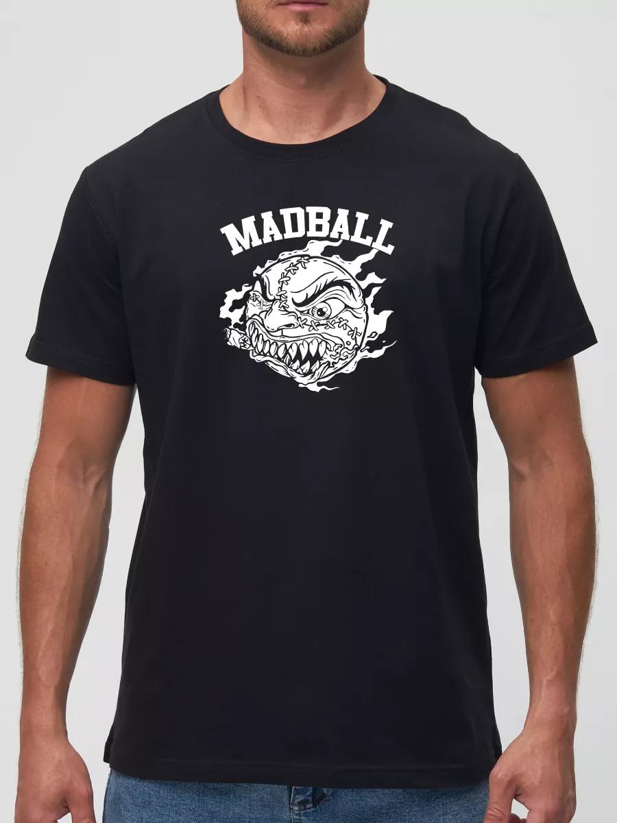 Black-and-white Mikasa anime T-shirt 3XL