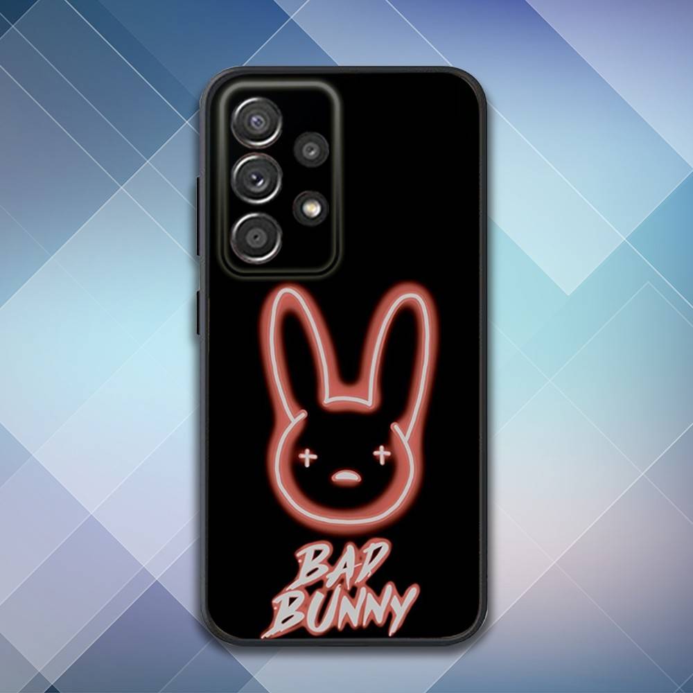

B-Bad DTMF B-Bunnys Phone Case For Samsung S25,S24,S21,S22,S23,S30,Ultra,S20,Plus,Fe,Lite,Note,10,9,5G Black Cover Samsung S21plus