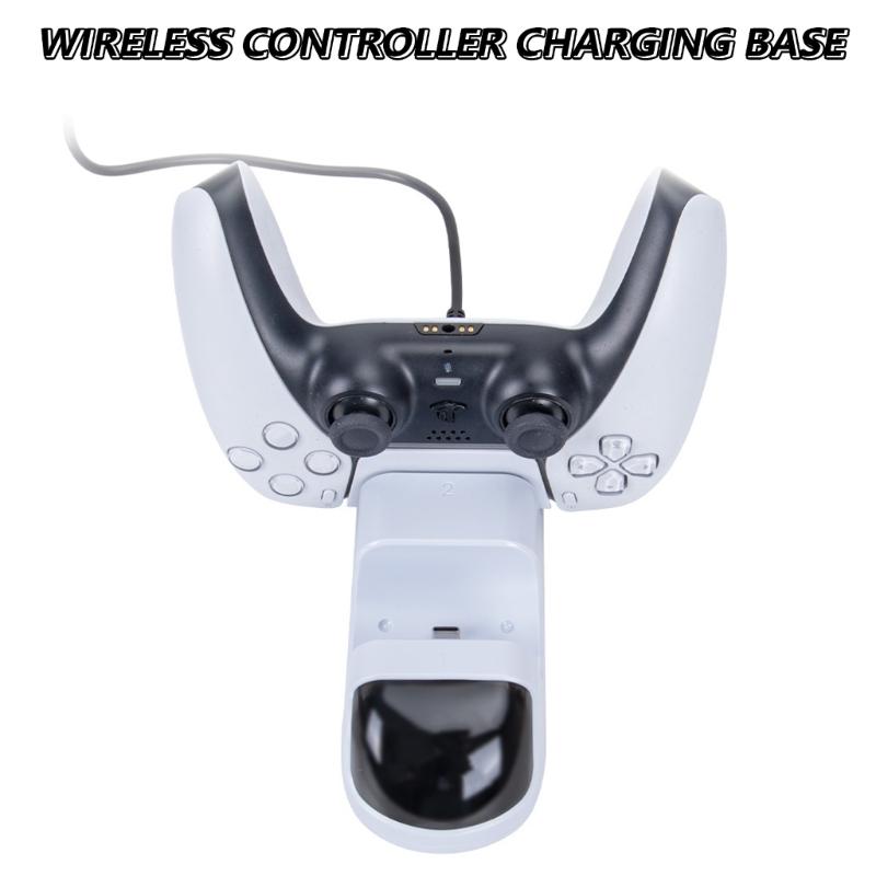 Charging Dock with Double Slot for P5 Controller Charging Stand With LED Light Quick Charging Stand For Gamers