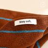 HOMLLY Edo Classic Stripe Face Bath Luxury Pure Cotton Towel