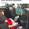 2023 Telescopic Car Rear Pillow Phone Holder Tablet Rotating Car Seat Rear Stand Headrest Bracket for Phone Tablet 5 13 Inch