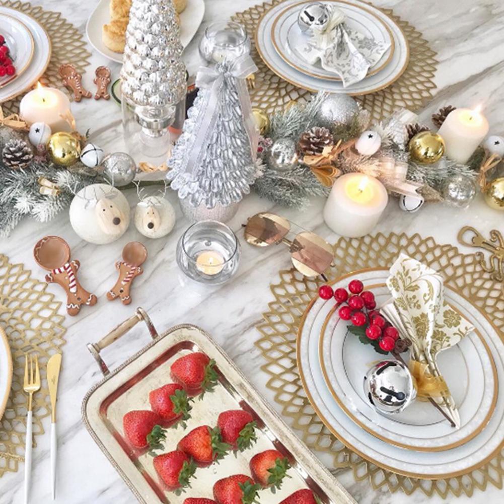 38cm Round Hollow Flower Coaster Table Bowl Dish Pad Mat Placemat Party DecorMöbel & Wohnen, Feste & Besondere Anlässe, Party- & Eventdekoration!