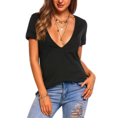 Tops casuais femininos da moda
