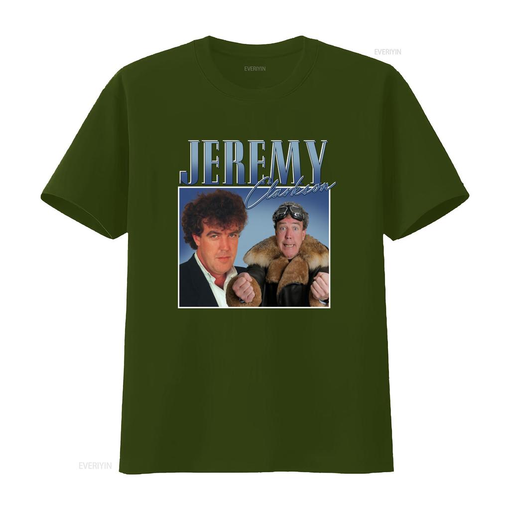 Jeremy Clarkson Appreciation T-Shirt Stilvolles Design für Autoenthusiasten vintage gewaschen Vielseitig Unisex Weich Atmungsaktiv mode
