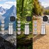 Stainless Steel Outdoor Tea Set Easy To Clean for Picnics, Road Trips