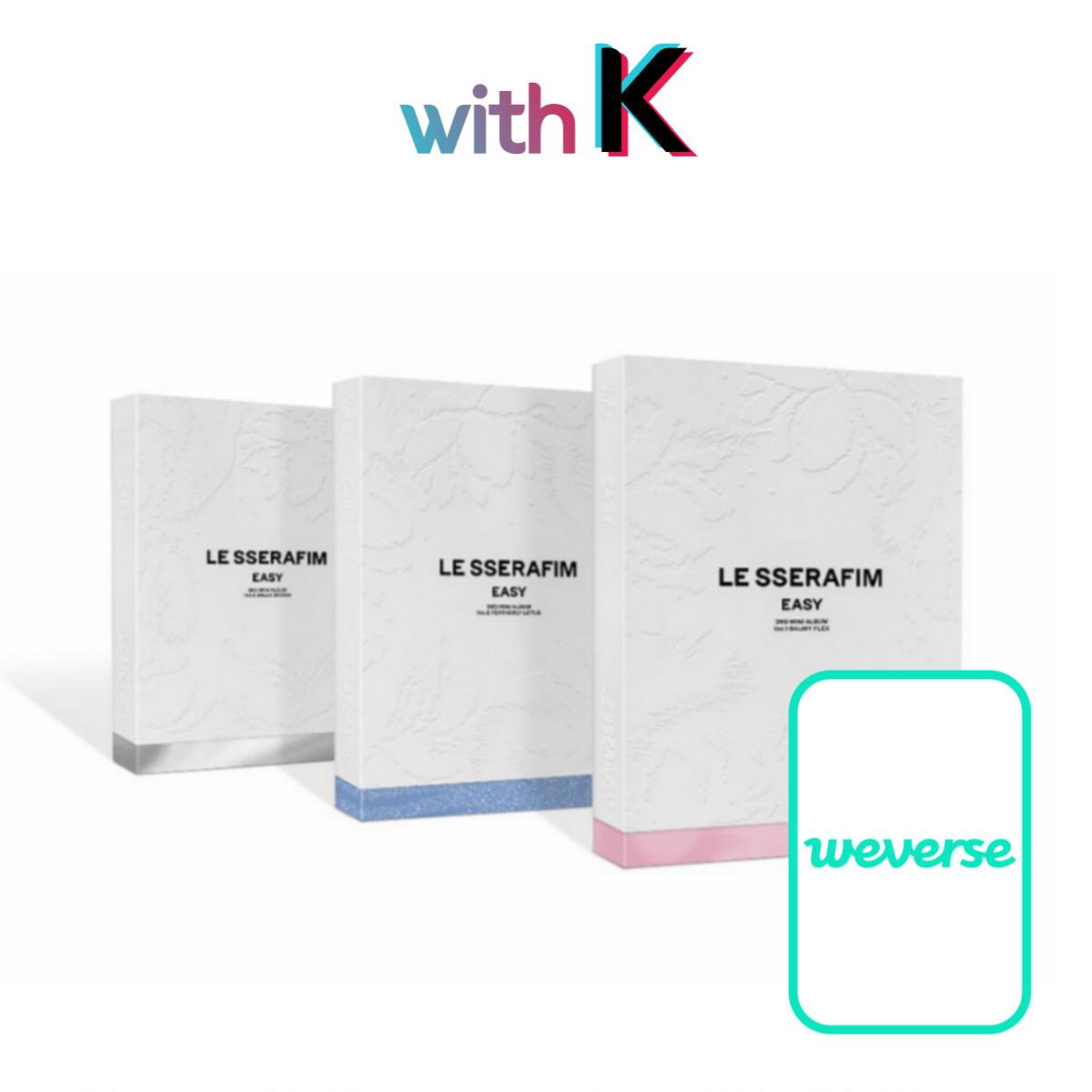 

[Weverse] LE SSERAFIM - EASY / 3-й мини-альбом