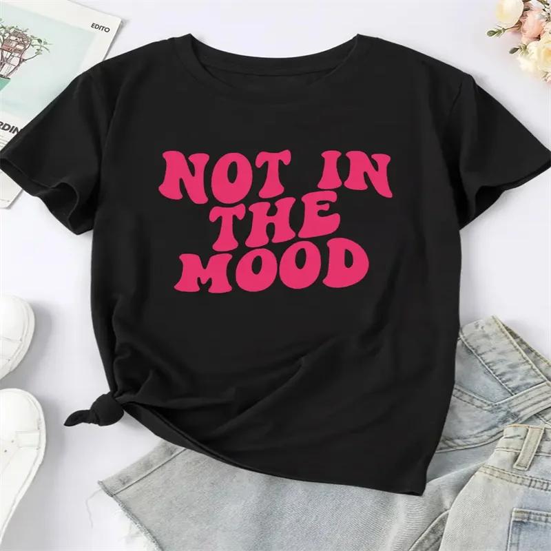 

Plus Size Casual T-shirt Women s Slogan Print XXXL