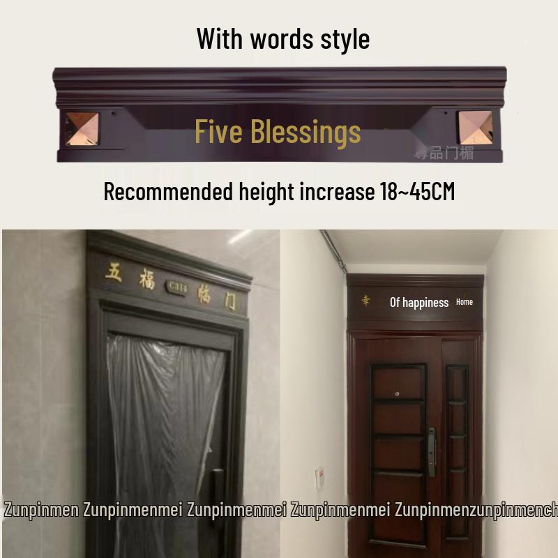 Lintel Heightening Anti-theft Entrance Door Customization & Beautification
