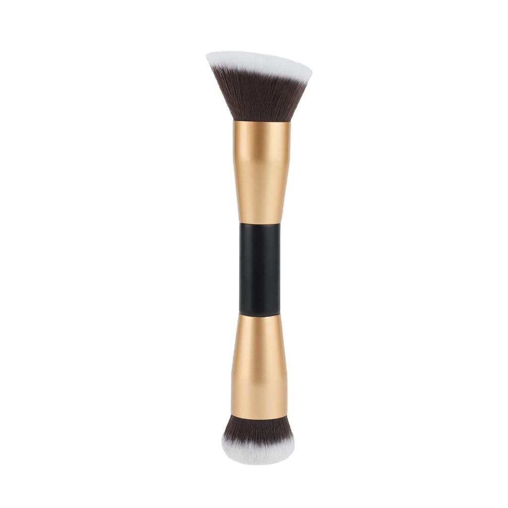 Double-head Makeup Brush, Oblique-head Foundation Brush, Round-head Blush Brush, High-gloss Brush, Single Multi-function One-brush Dual-purpose Brush
