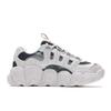FILA Croissant Comfortable Fabric Leather Durable Low-Top Running Shoes Women sneaker White F12W441121FSB