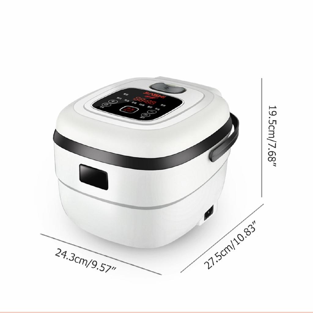 New 220V 400W 2.5L Electric Rice Cooker Machine Multifunction Cooking Steamer Smart Automatic 5 layer Non-Stick