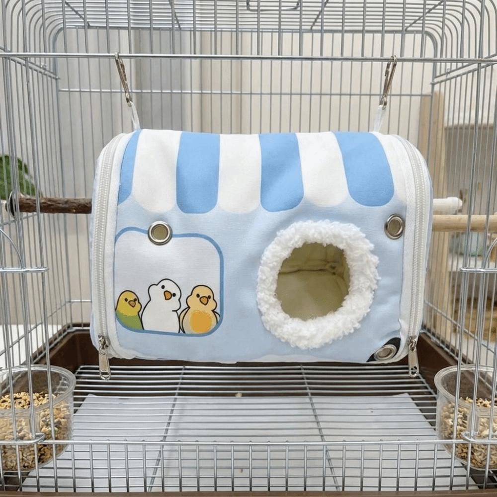 Thickened Cotton Parrot Warm Nest Warm Hanging Parrot House Bird Sleeping Cushion Small Pet