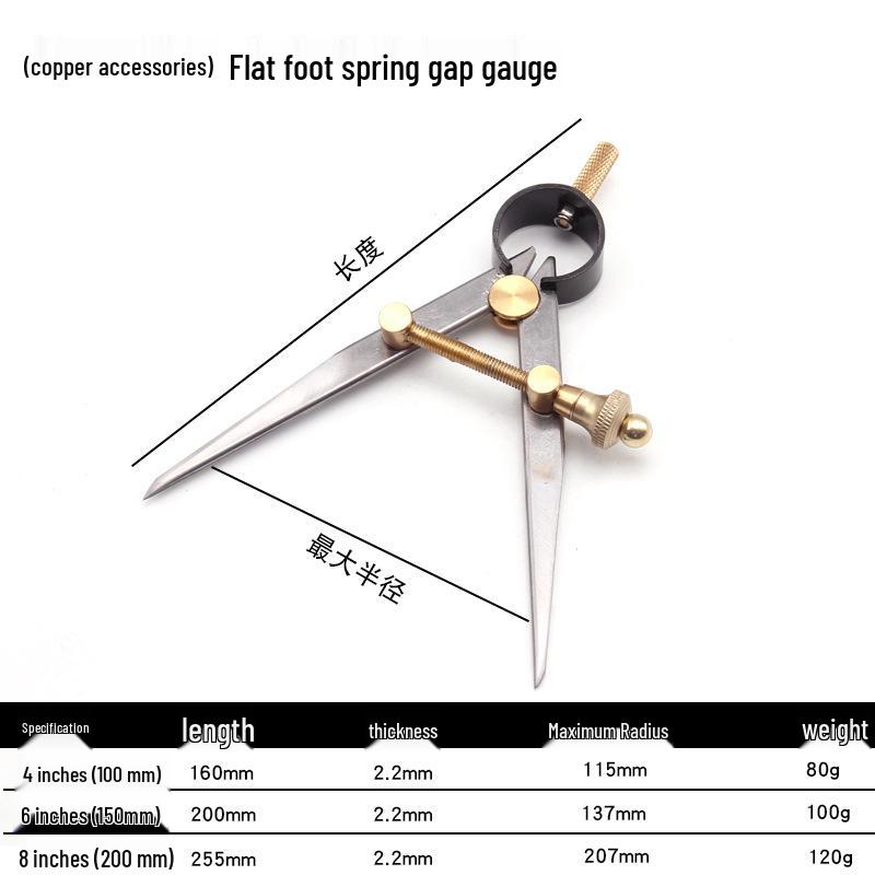 Carbon Steel Woodworking Scribing Tool and Edge Finder