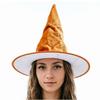 Velvet Pleated Witch Hats Multi Color Options For Halloween Party Cosplay Stage Performance Costume Dress Up Accessories