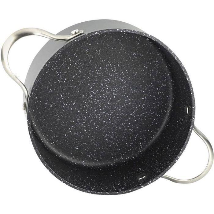 Faitout - FAGOR - Savia - 24 cm - Aluminium Forgé - Anti-adhérent Pierre