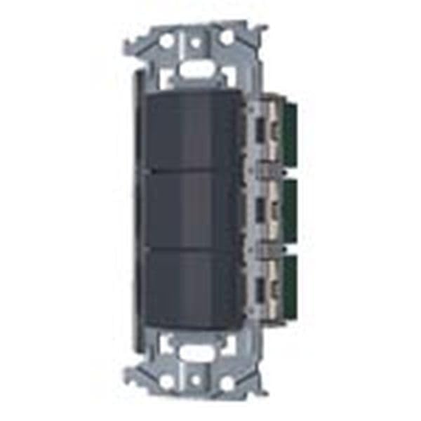 

Panasonic Frame Set Triple Upper Middle Lower 15A 300V AC Matte Gray WNSS50424H SO-STYLE Switch/Mounting 4-way 3-way 4-way